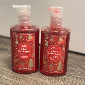 Bath & Body Works Winter Candy Apple Hand Soap - Festive Red